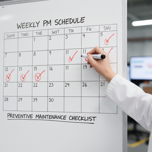 ขั้นตอนการทำ Preventive Maintenance